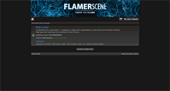 Desktop Screenshot of flamer-scene.com